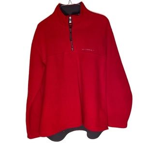Aeropostal red long sleeve fleece M